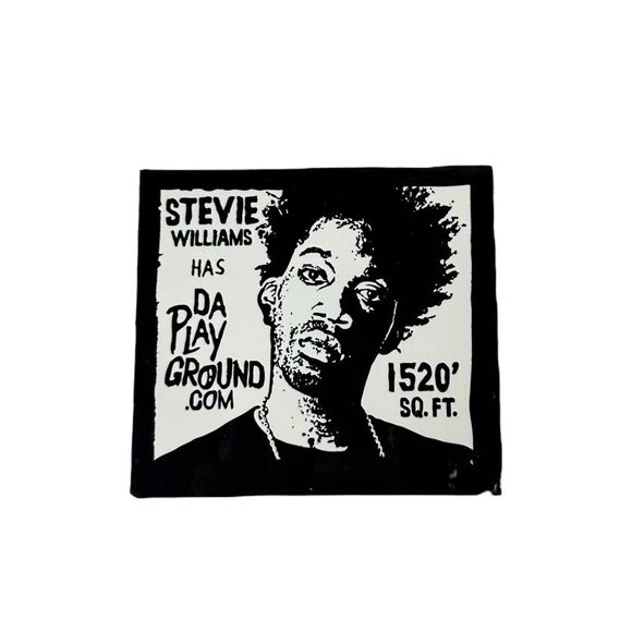 DGK Stevie Williams “Da Playground” Skate Park Skateboard Sticker 2010 - Picture 1 of 4